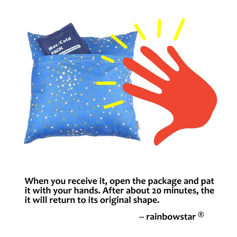 [Australia] - rainbowstar Hysterectomy Tummy Pillow with Pocket for Cervical Cancer Abdominal Surgery Abdomen Healing Protector Hernia Repair Organ Transplants C-Section Recovery Support Cobalt Blue 