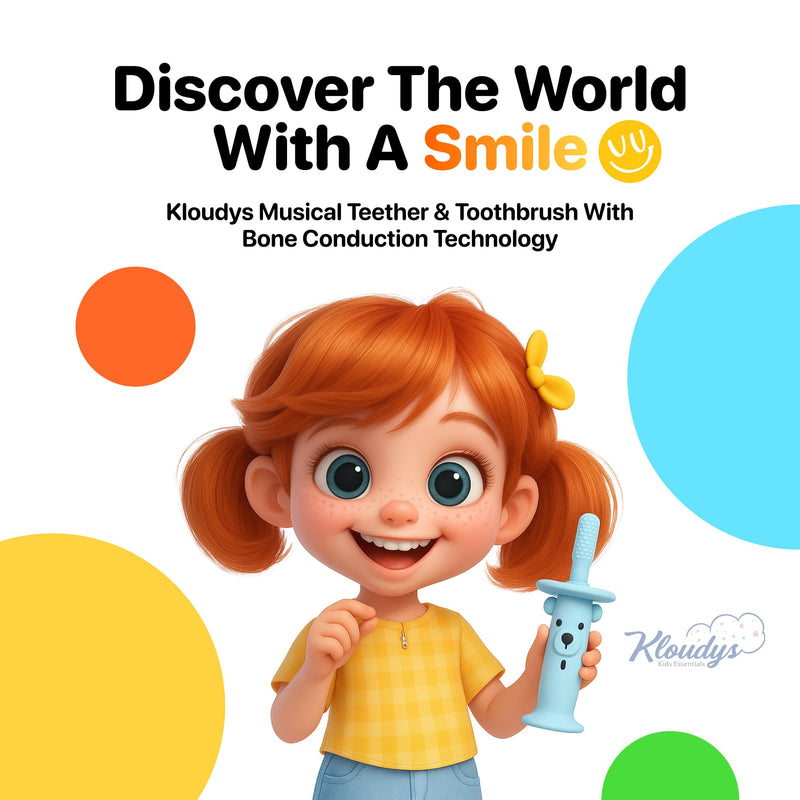 Instant Teething Relief & Gum Massage for Babies, Music Only The Baby Can Hear, BPA-Free Silicone with Soothing Vibrations, Electric Baby Toothbrush, infant Teether, Safe & Rechargeable, 9–36 Months Yellow 1 Count (Pack of 1)