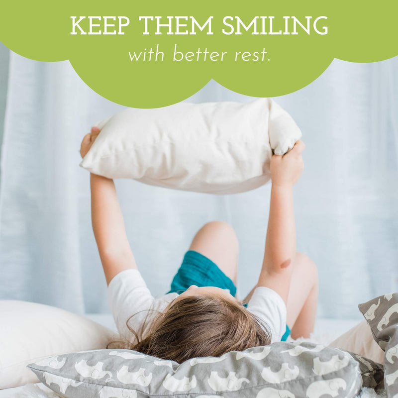 [Australia] - Little Sleepy Head Toddler Pillow, Organic Cotton, Down-Like Fill, Ivory 13 X 18 Toddler 13x18 