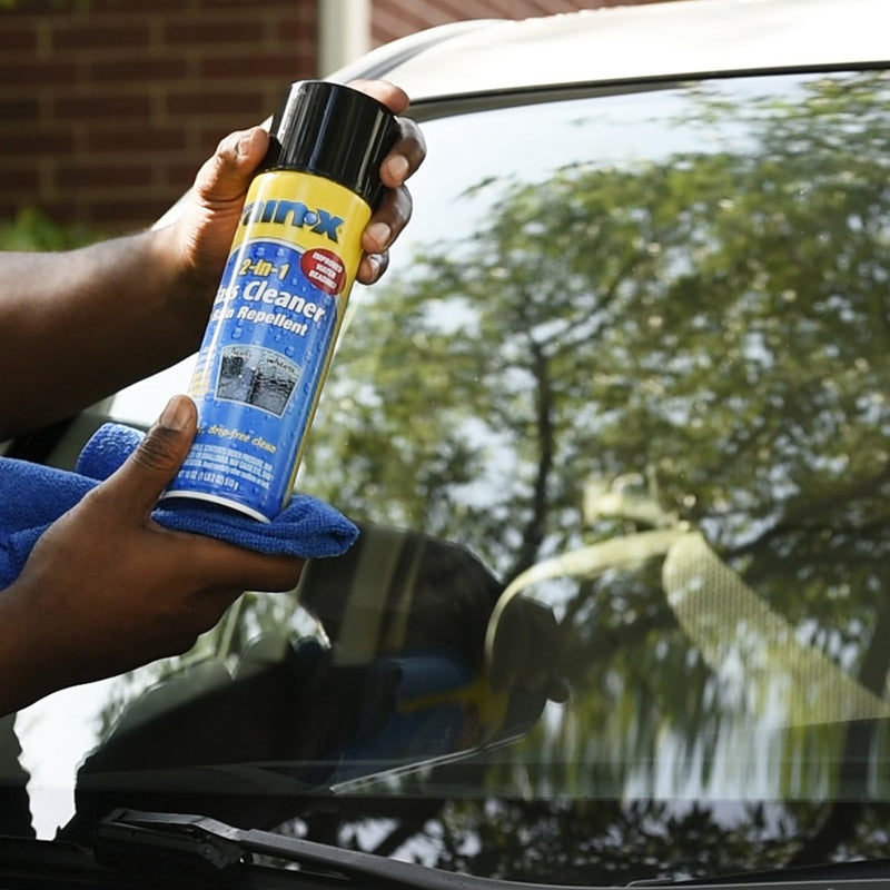 [Australia] - Rain-X 5080233 2-In-1 Glass Cleaner Plus Rain Repellent, 18 Ounce , BLUE 1.13 Pound (Pack of 1) 