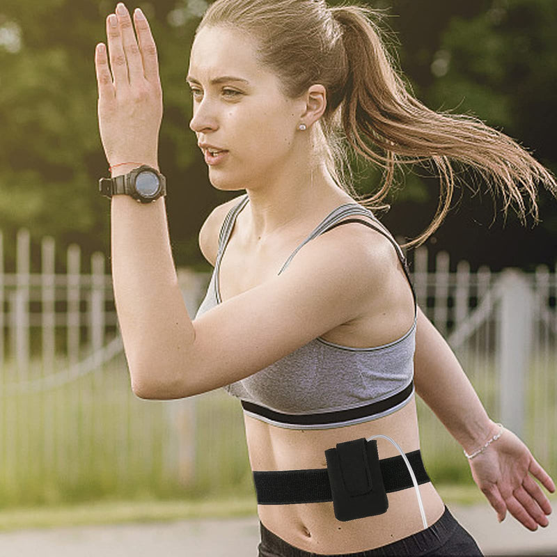 [Australia] - Insulin Pump Holder Waist Belt - Compatible with t:Slim/t:Slim X2 - Adjustable Diabetic Pump Case - Diabetic Insulin Pump Belts Armband for Adults & Kids - Diabetic Pouch Belt for Sports (M Waist) M-Waist 