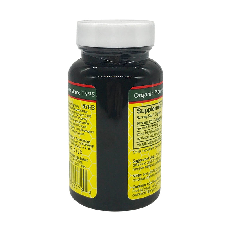 [Australia] - YS BEE Farms Pure Royal Jelly Capsules, 35 CT 