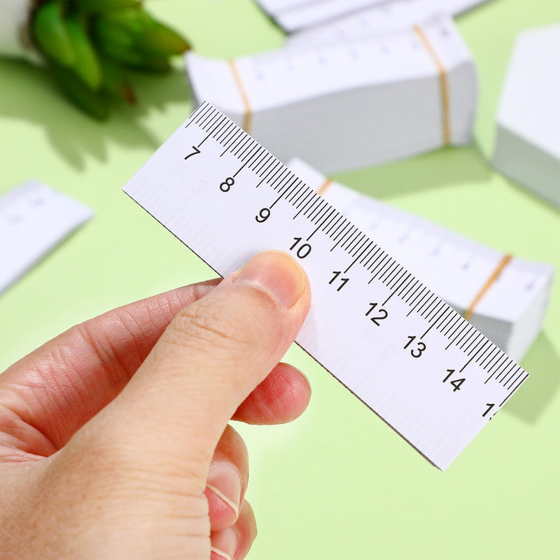 [Australia] - Angoily 100PCS Paper Tape Measure for Body Measurement, Double-Sided Tape Measure, Medical Soft Tape Measure for Baby Head Body Measurement 