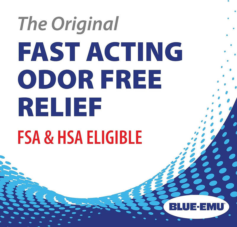 BLUE-EMU Original Super Strength Cream, Daily Muscle & Joint Support, 12 oz | Supports healthy muscles and joints with glucosamine & MSM. Safe to use daily on arms, legs, back, hips, knees, and more.