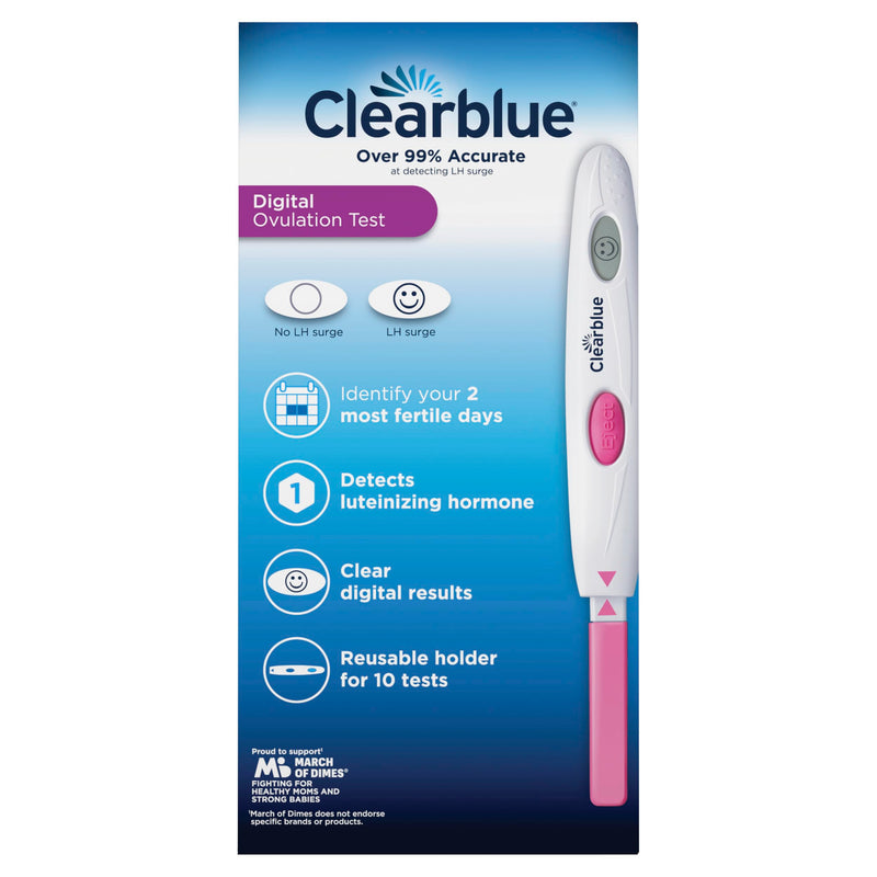 Clearblue Digital Ovulation Test, 10 Count