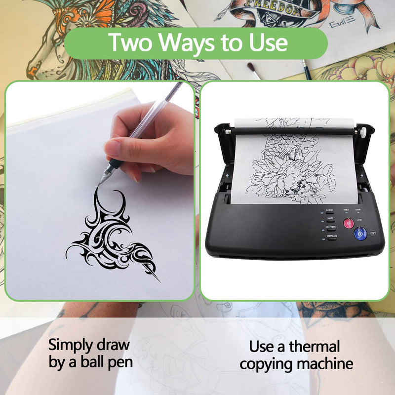 [Australia] - Tattoo Transfer Paper, 35 Sheets Tattoo Stencil Transfer Paper for Tattooing 