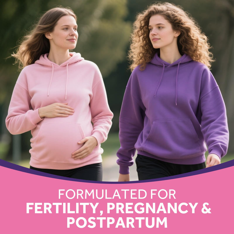 Doctor's Recipes Prenatal Multivitamin with DHA & Folate (L-5-MTHF) for Expecting & Planning Moms, Gentle Comprehensive Nutrient Support, 60 Softgels