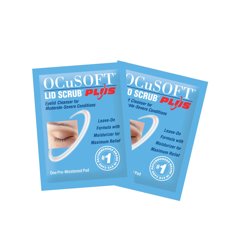 OCuSOFT Lid Scrub Plus 35 Count Inflation Buster with 5 extra pads