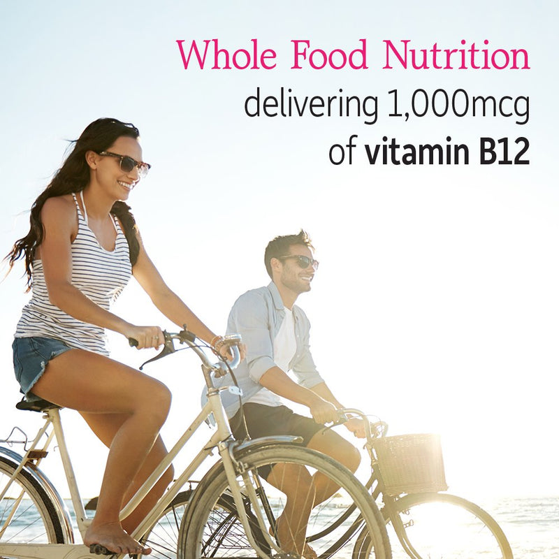 Garden of Life B12 30 Capsules 1000mcg Methylcobalamin Plus Zinc 30mg High Potency Raw Zinc Vitamin C Multimineral