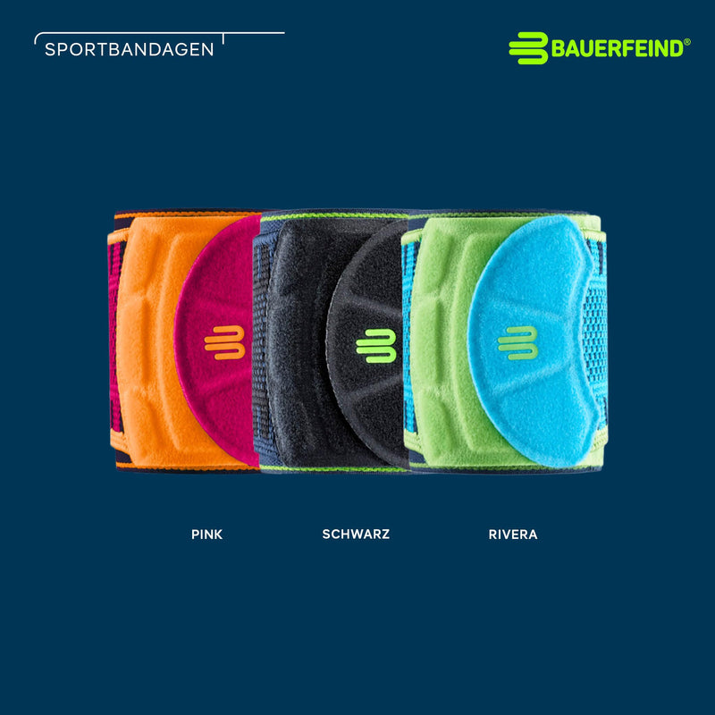 [Australia] - Bauerfeind wrist bandage “Wrist Strap”, 1 wrist bandage for sports such as fitness, weight training and crossfit – stabilizing & protective black L-XL 