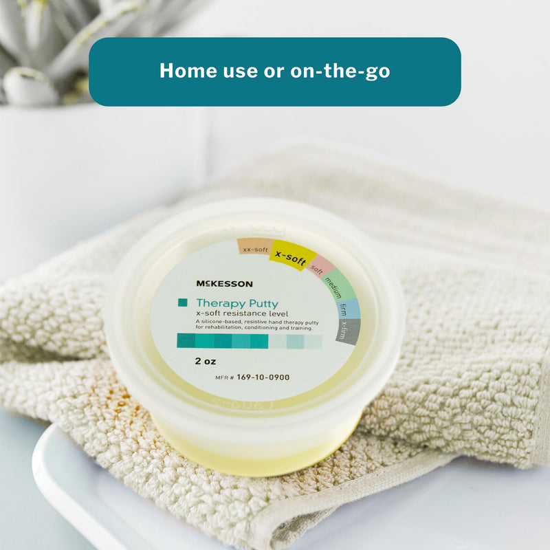 [Australia] - McKesson Therapy Putty, Non-Toxic, Unscented, Yellow, X-Soft, 2 oz, 1 Count 