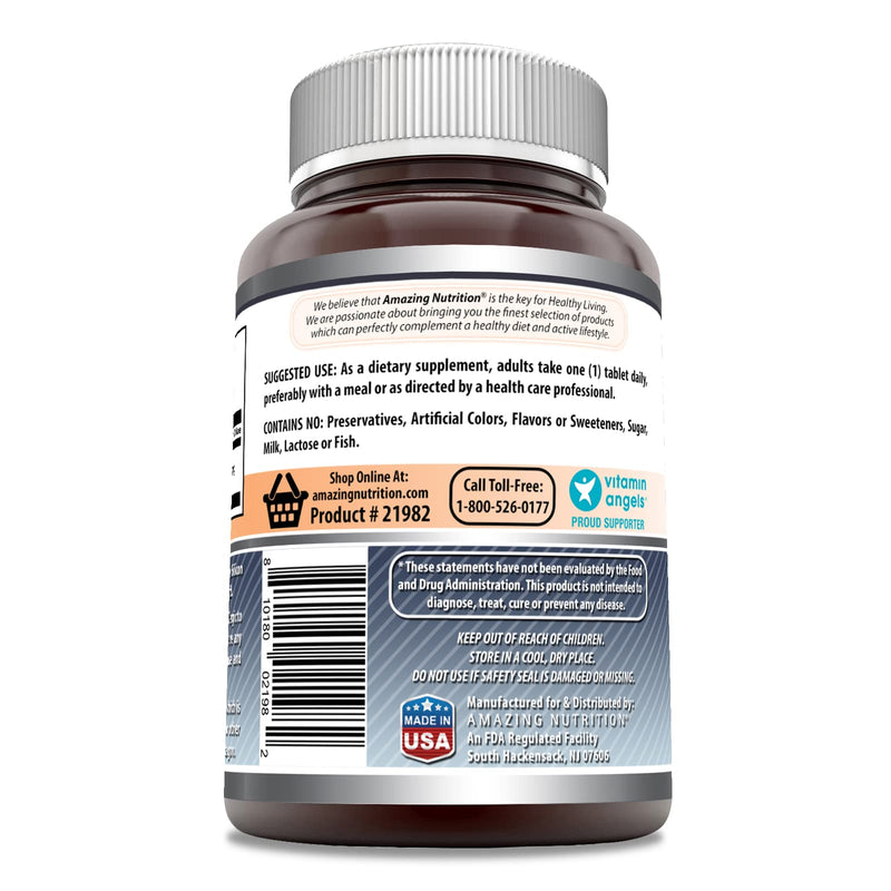 [Australia] - Amazing Formulas Selenium 200 mcg 240 Tablets Supplement | Non-GMO | Gluten Free | Made in USA 240 Count 