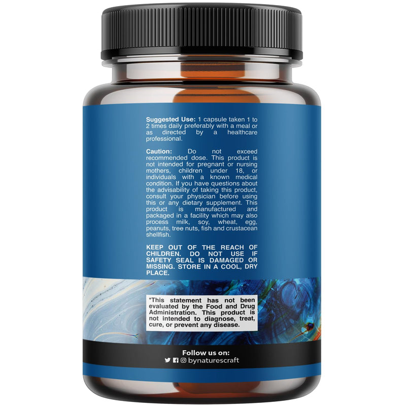 Adaptogens Supplements Blend Capsules w Ashwagandha & Rhodiola - 120 ct | Calming adaptogen support for stress, mood, energy & cortisol management; vegan, non-GMO 120 Count (Pack of 1)