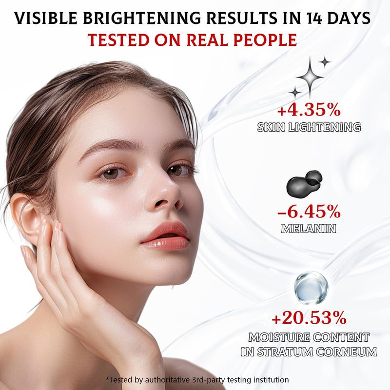 Brightening Serum with SymWhite 377 & 5% Niacinamide - Vitamin C Dark Spot Corrector Serum for Hyperpigmentation & Uneven Skin Tone - 1 fl oz