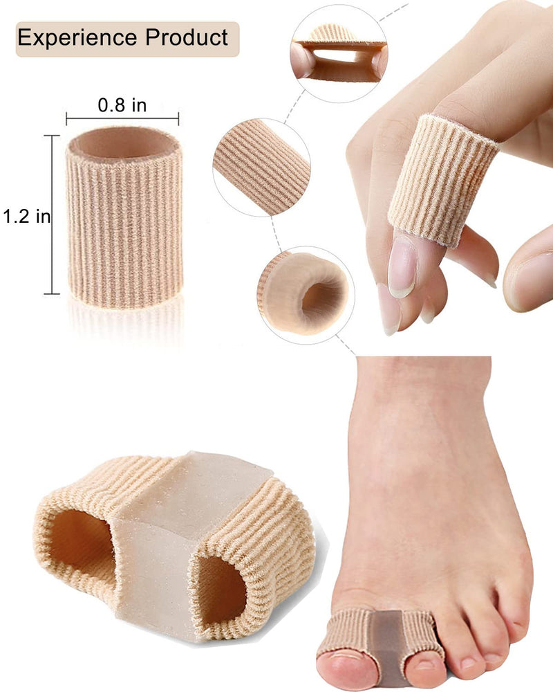 [Australia] - Bunion Toe Separators for Overlapping Toes Women Men, Gel Toe Spacers Bunion Corrector with 2 Loops for feet, Hammer Toe Straightener(2PC) 2pc 