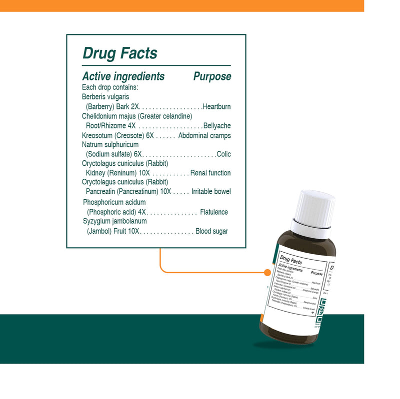 Genestra Brands HPNP | Organotherapy and Homeopathic Remedy | 1 fl oz