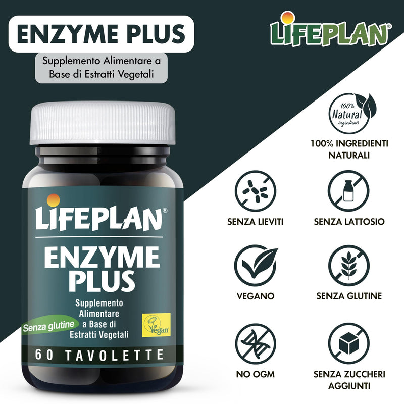 Lifeplan Digestive Enzymes 60 Tablets