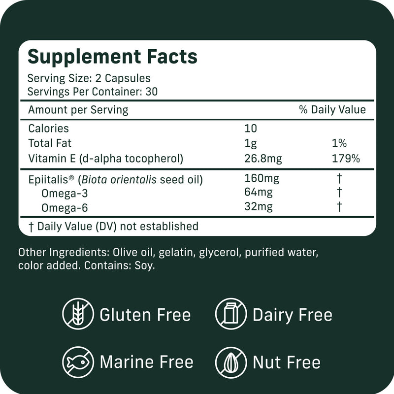 Joint Support – Supports Mobility & Osteoarthritis – May Help Reduce Inflammation with Patented Epiitalis – 60 Capsules 60 Count