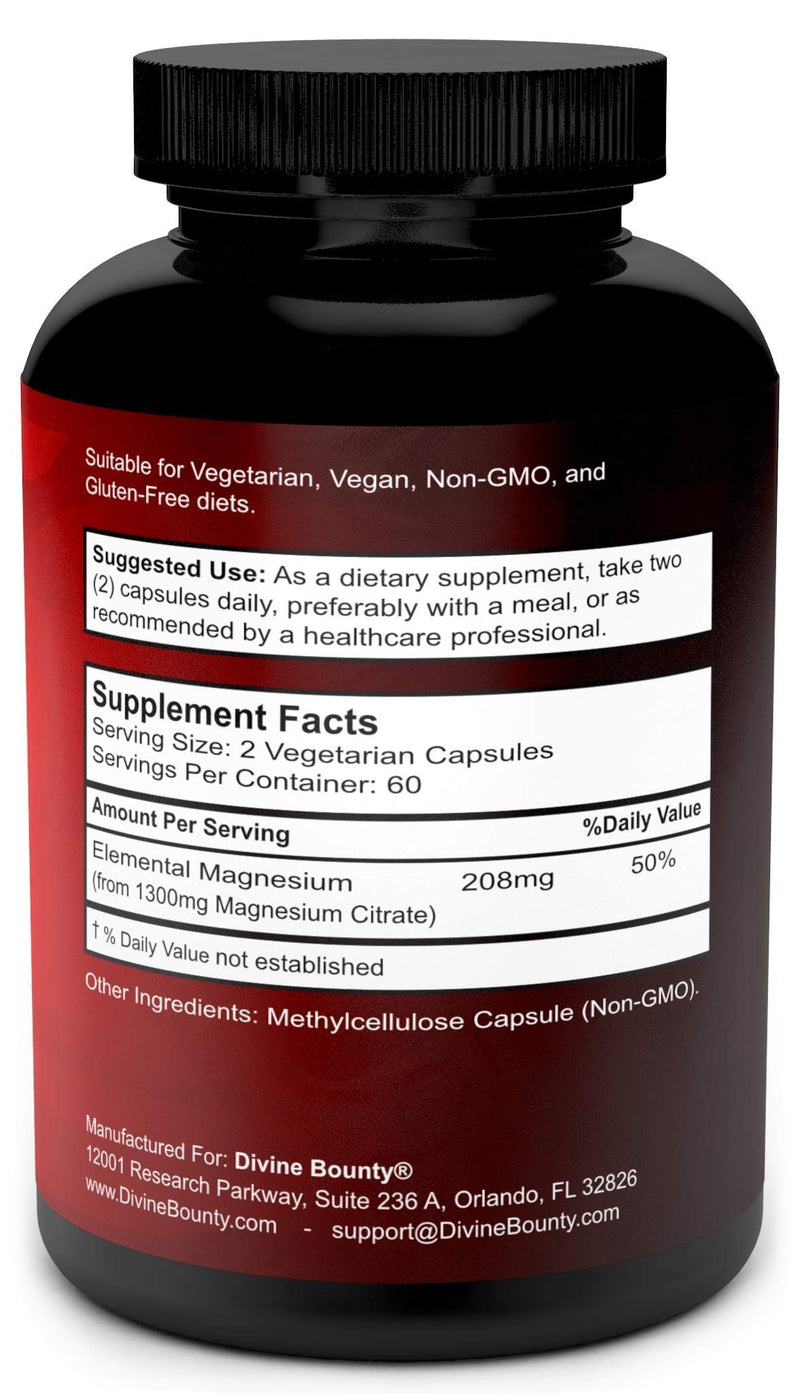 Divine Bounty Digestive Enzymes with Probiotics & Magnesium Citrate Bundle