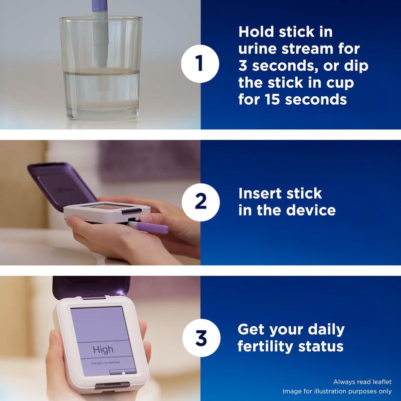 Clearblue Fertility Monitor Test Sticks, 30 Count 30 Count (Pack of 1) 30 Fertility Tests