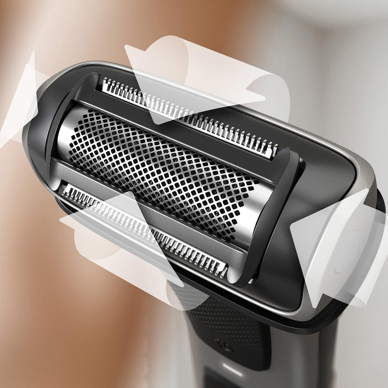 [Australia] - Philips BG7025/15 Bodygroom Series 7000 with integrated comb attachment (3 to 11 mm) Black 2 Piece Set 