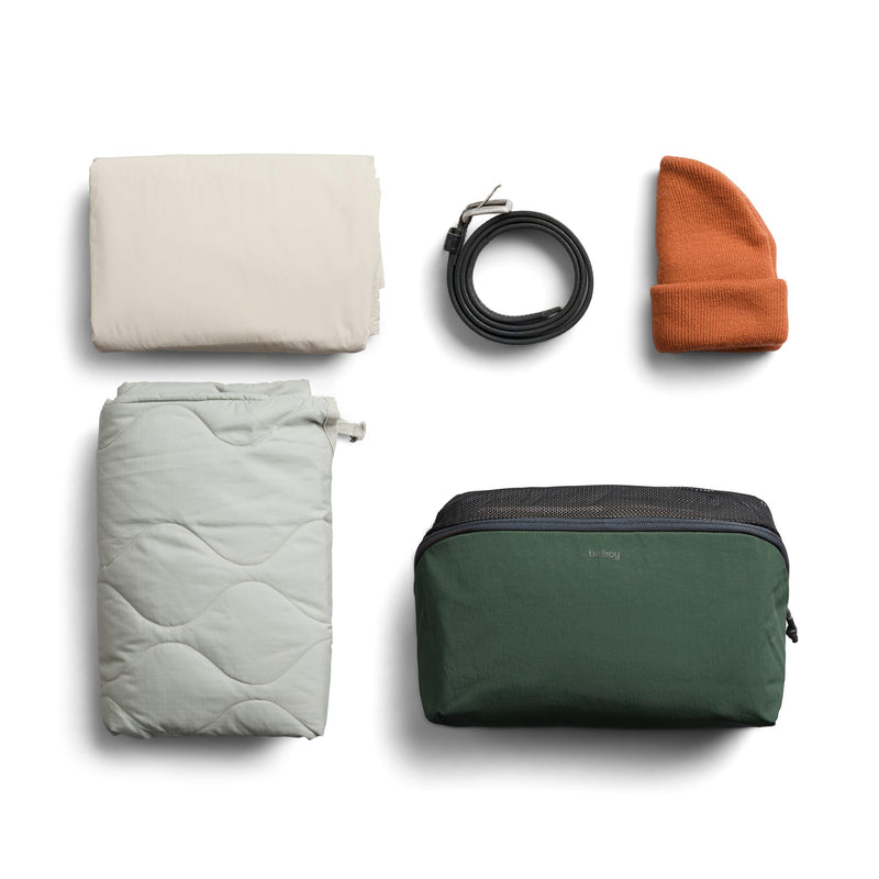 Bellroy Packing Cube 6L (Organizer Packing Pouch with Internal Zip Pocket and Durable, Lightweight Design) - Spruce
