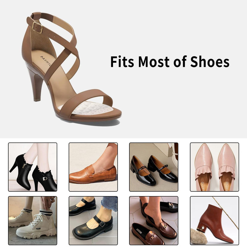 [Australia] - 3 pairs of ball of foot pads forefoot pads for women, foot pads, gel shoe insoles, forefoot gel pads forefoot, reusable ball of the foot pad insoles for high heels shoe pads heel protection 