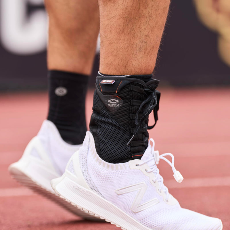 Shock Doctor 849 Ultra Gel Lace Up Ankle Support Black Small