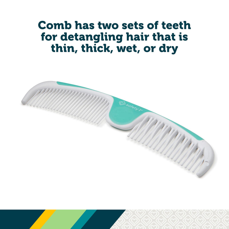 [Australia] - Safety 1st Easy Grip Brush and Comb, Colors May Vary 
