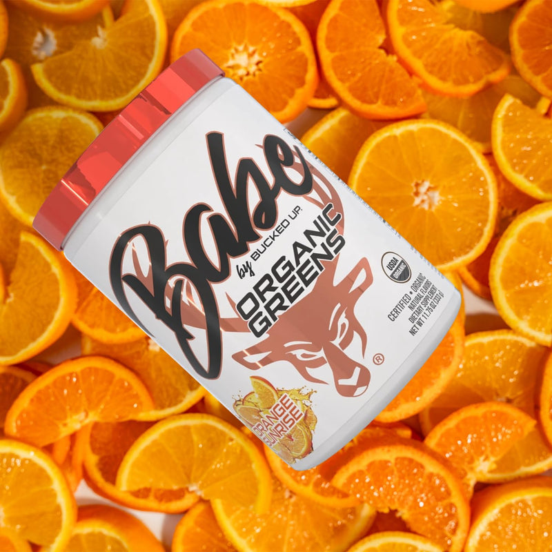 [Australia] - Greens Superfood Powder Orange Sunrise| 8 Most Essential Mixed Greens| Certified 100% Organic | Chlorella, Spinach, Kale, Spirulina, Alfalfa, Broccoli, Wheat Grass, & Barley Grass | 30 SERV | 11.75 OZ 