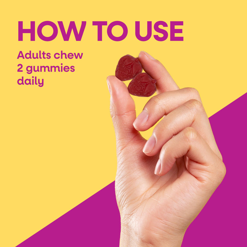 Nature's Way Alive! Premium Hair, Skin & Nails Gummies, Strawberry, 60 ct | Daily Gummy with Collagen and Biotin, Advanced Beauty Formula Supplement with High Potency Antioxidant Vitamins C & E*