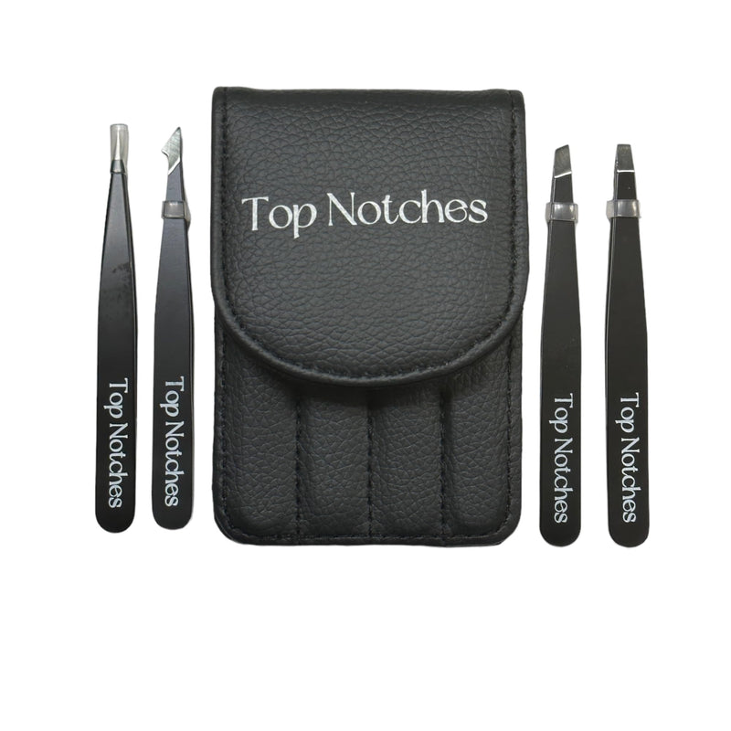 Tweezer Set - High Grade Tweezers For Women And Men, Perfect For Eyebrows Facial Hair Ingrown Hair And Splinter Removal