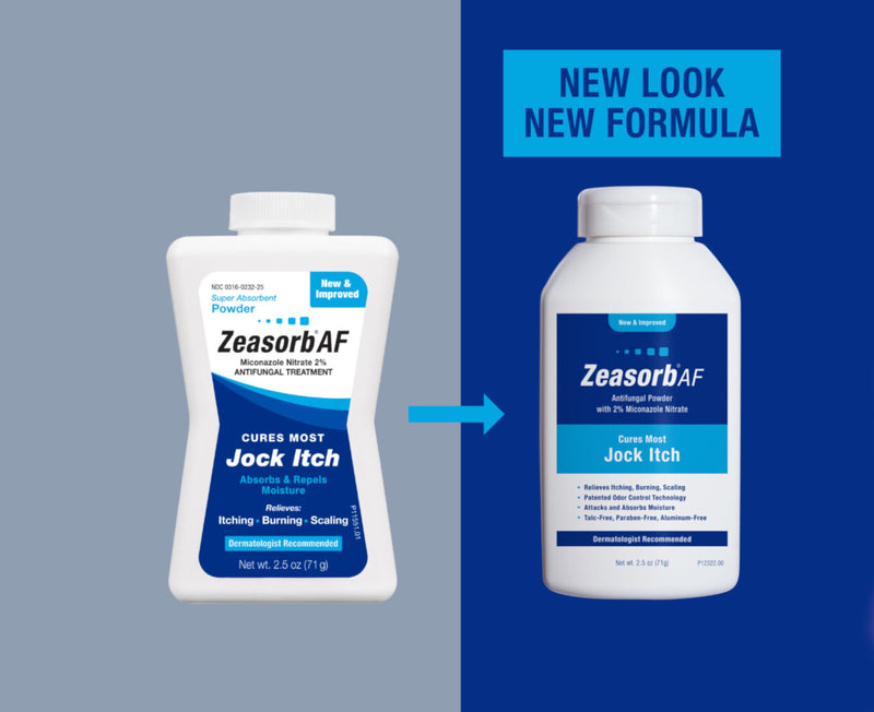 Zeasorb Antifungal Treatment Powder, Jock Itch 2.5 Oz (3 Pack)