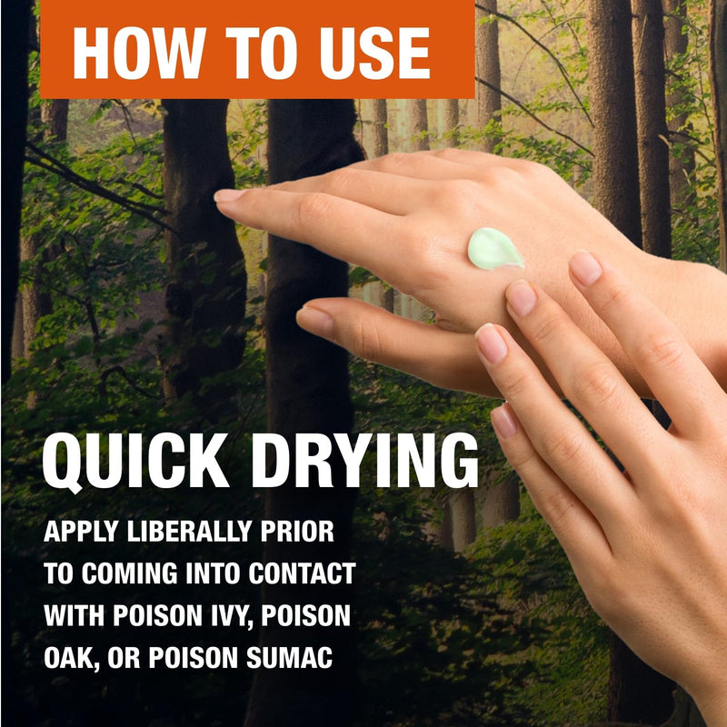 [Australia] - CoreTex Ivy X Pre-Contact Poison Ivy Protection Gel - 8oz. Bottle of USA-Made Ivy Barrier Gel to Help Prevent Itchy Rashes From Poison Ivy, Poison Oak, & Poison Sumac - Quick Dry & Chalk-Free Formula 8 Fl Oz (Pack of 1) 