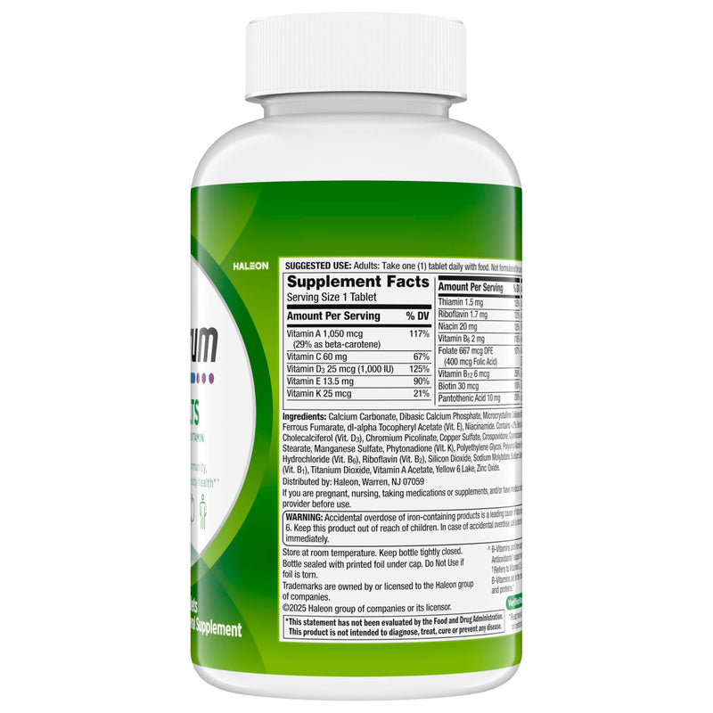 Centrum Multivitamin for Adults 18 and Over, 200 Tablets | Contains B Vitamins, Vitamin C, Vitamin E and Antioxidants, Supports Healthy Immune Response, GLP-1 Support 200 Count (Pack of 1)