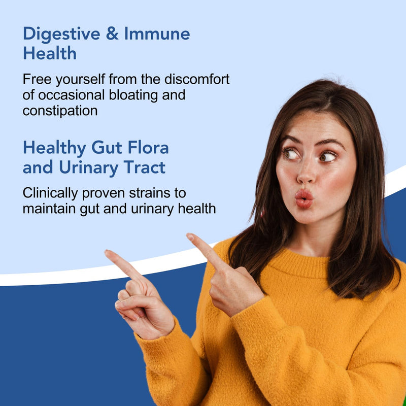 100 Billion CFU Probiotics - 20 Strains + Prebiotics | Digestive & Gut Health - for Good Gut Flora, Gas and Bloating | Scientifically Proven Probiotics for Women & Men | Made in UK – 2 Month Supply