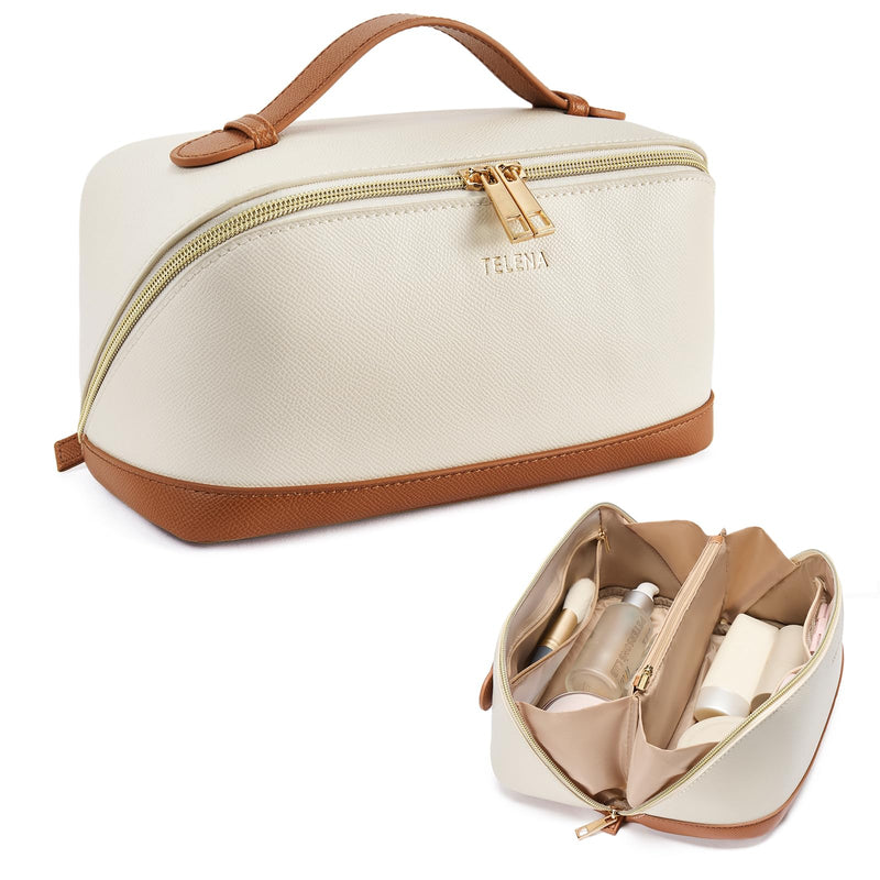 Telena Makeup Bags for Traveling, Cosmetic Bags for Women