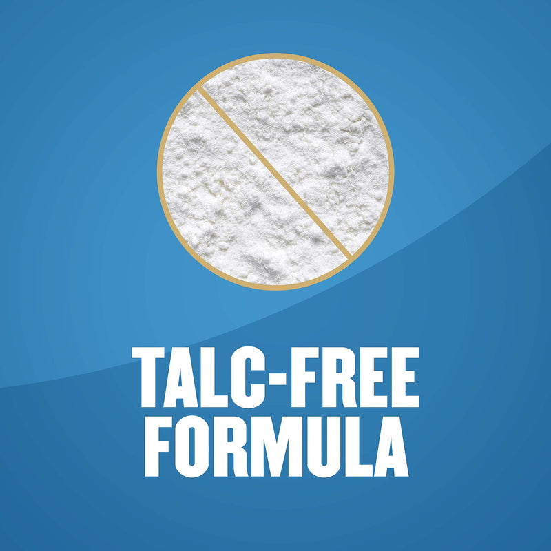 Gold Bond Medicated Talc-Free Foot Powder 10 oz., Maximum Strength Odor Control & Itch Relief (Pack of 2)