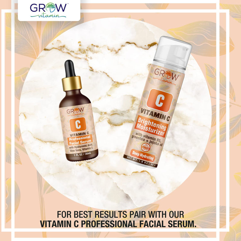 True Skin Vitamin C Face Moisturizer, a Brightening Anti Aging Wrinkle Cream for Face, Vitamin B5, Vitamin E, Jojoba Oil, Organic Aloe Vera and Green Tea, 1.8 fl oz | Brightening Anti Aging Wrinkle Cream, Vitamin B5, Vitamin E, Jojoba Oil, Organic Aloe...