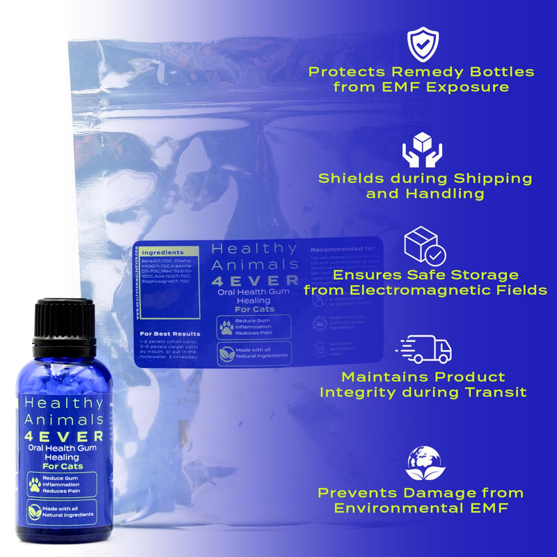 Healthy Animals 4 Ever Oral Health Gum Healing for Cats - Relieves Inflammation, Soothes Pain, Fights Gum Disease - Natural, Non-GMO, Organic - Gluten, Preservative & Chemical Free Supplement - 300 ct - PawsPlanet Australia