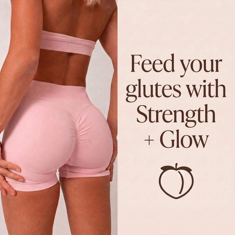 Strength + Glow, 8 in 1 Blend with Creatine monohydrate Powder, Peptan® Collagen Powder, Biotin, Hyaluronic Acid, Vitamin C, Magnesium, Calcium, Zinc. Creatine for Women