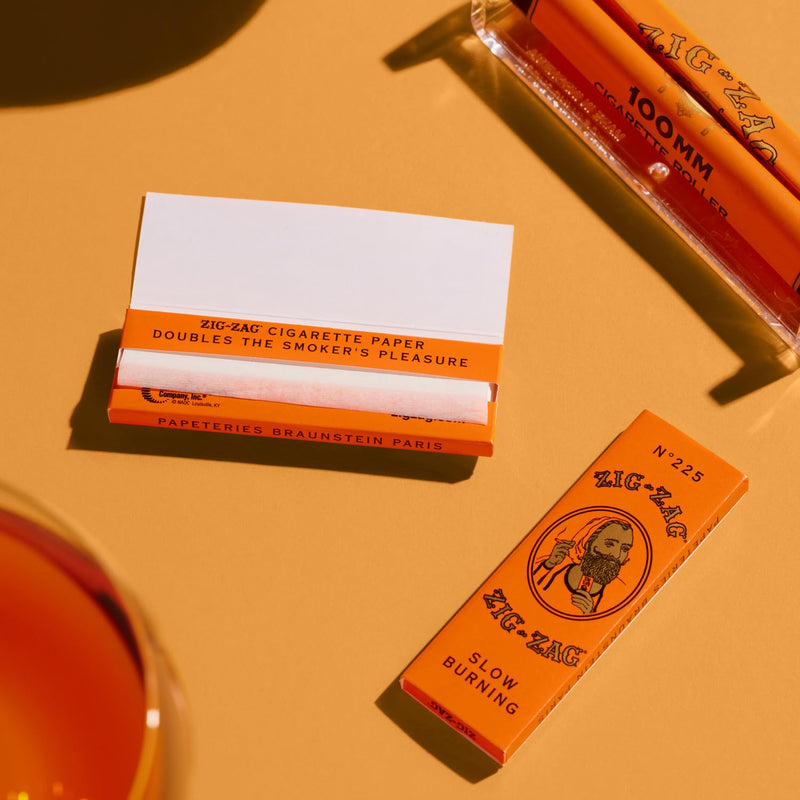 [Australia] - ZIG-ZAG Rolling Papers French Orange 1 1/4 (6 Booklets) 6 Pack 