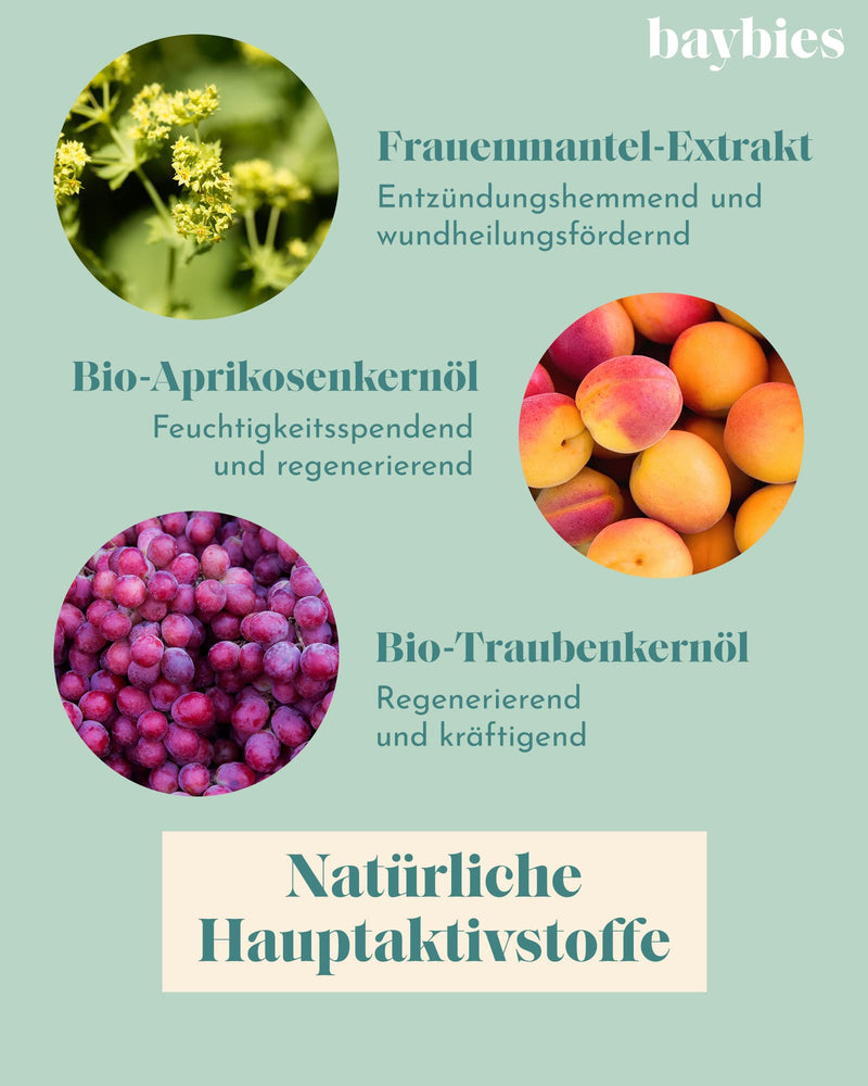 [Australia] - BAYBIES® Pregnancy Oil Body Love | Certified natural cosmetics | Vegan massage oil to prevent stretch marks & stretch marks | 100ml 