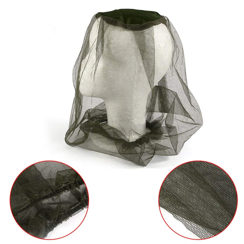 [Australia] - JINXM Pack of 4 Mosquito Head Net Fine Mesh for Beekeeping Outdoor Hiking Camping Fishing 