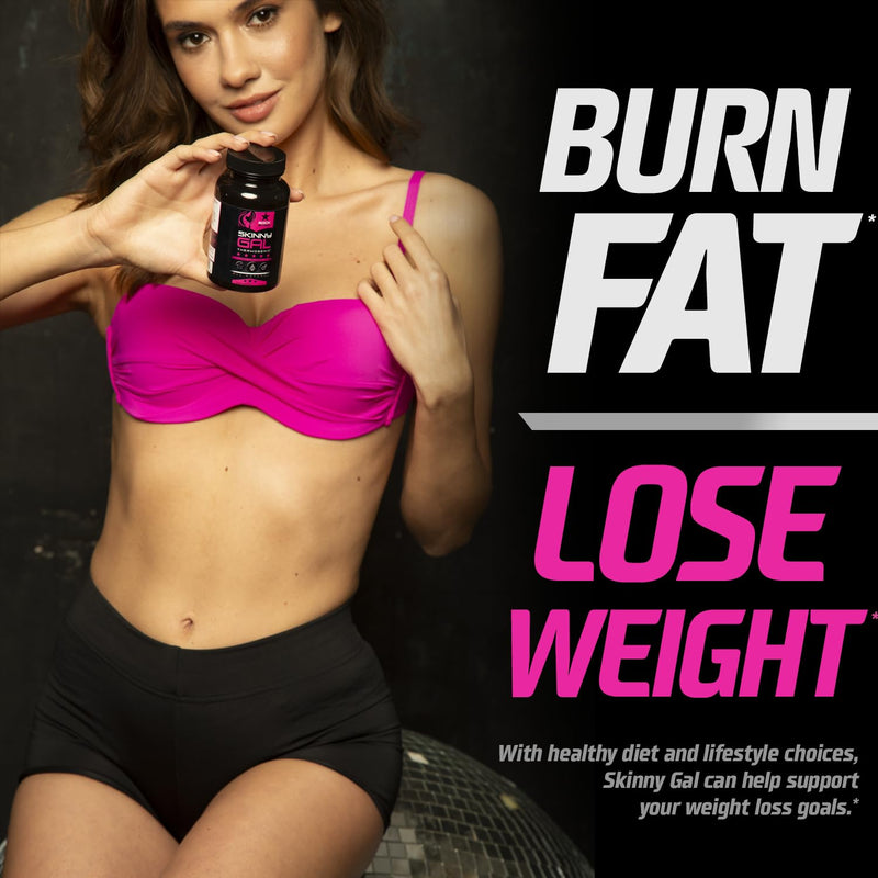[Australia] - Weight Loss Pills for Women ‚Äì Rockstar Skinny Gal Thermogenic Fat Burner, Fast-Acting Appetite Suppressant & Metabolism Booster, Max Strength, Keto Friendly 