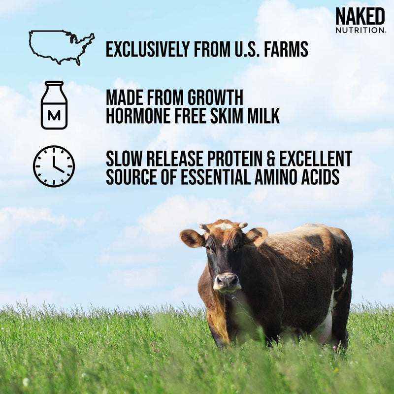 [Australia] - NAKED Casein - 1Lb Micellar Casein Protein - Bulk, Zero Carb, GMO-Free, Gluten Free, Soy Free, Preservative Free - Stimulate Muscle Growth - Enhance Recovery - 15 Servings Unflavored 1 Pound (Pack of 1) 