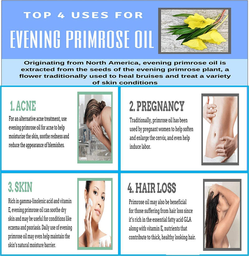 [Australia] - Evening Primrose Oil Omega-6 & GLA 500mg 200Softgels 