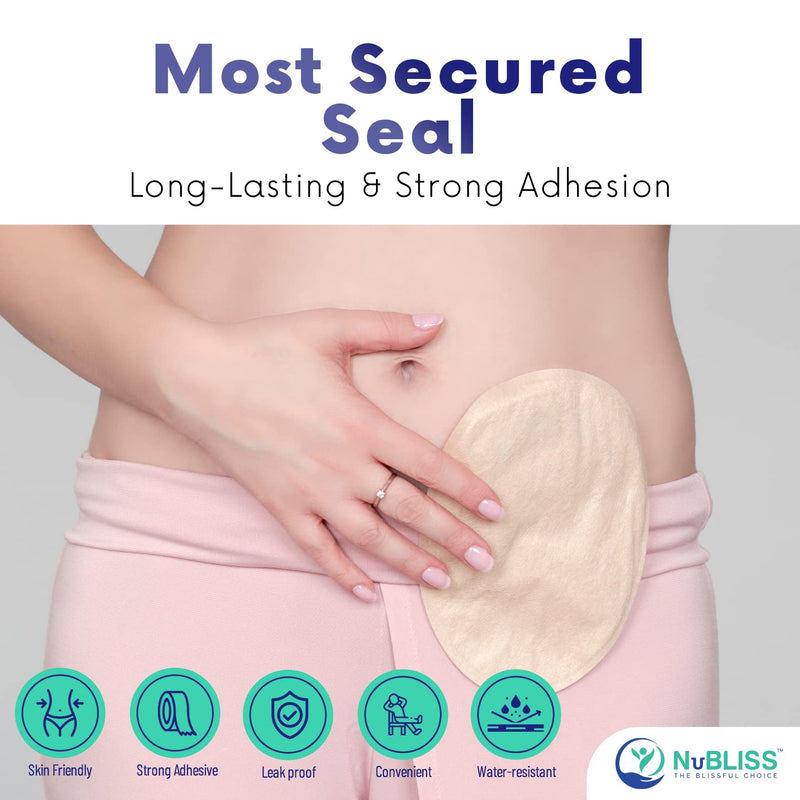 [Australia] - FSA & HSA Eligible Elastic Skin Adhesive Ostomy Barrier Strips - 20 Count - Medical-Grade Ostomy Supplies - Hydrocolloid Waterproof Coloplast Barrier Strips 