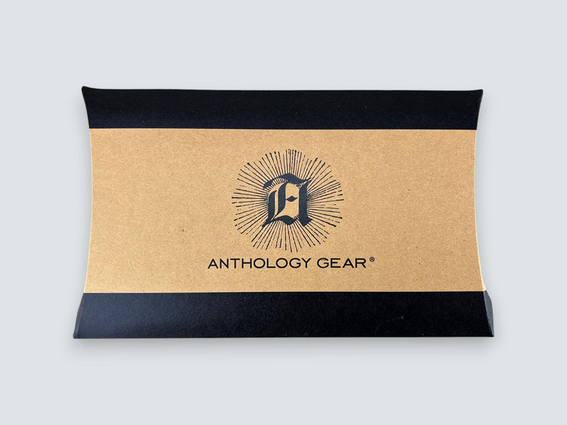Leather Pouch with Zipper (Carbon Black, 5.5" x 3") Carbon Black X-Small