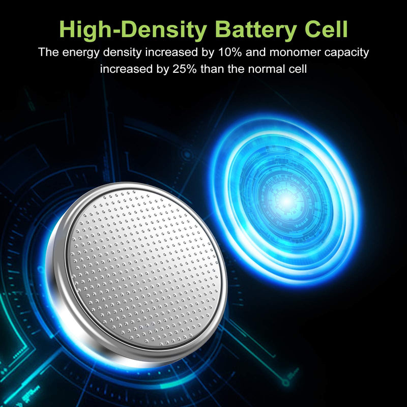 [Australia] - POWEROWL High Capacity CR2032 Battery (20-Pack) 3v Lithium Batteries, 10 Years Leak-Free, Long Lasting Cr 2032 20 